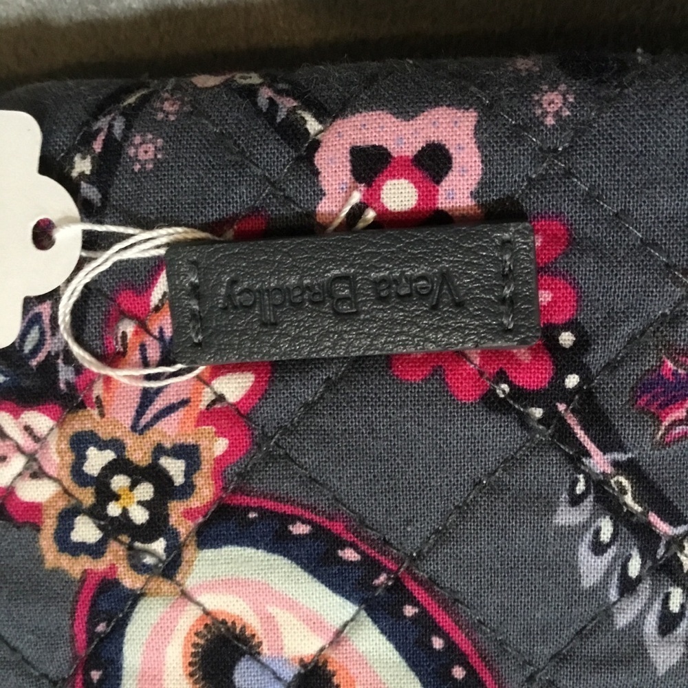 Vera Bradley eyeglass holder and coin pouch paisley floral print - Picture 5 of 16